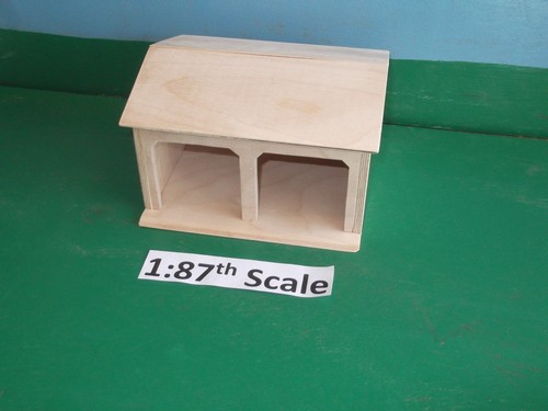 Large wooden model farm - model,