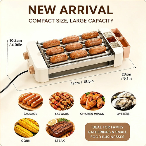 Commercial sausages hot - commercial,