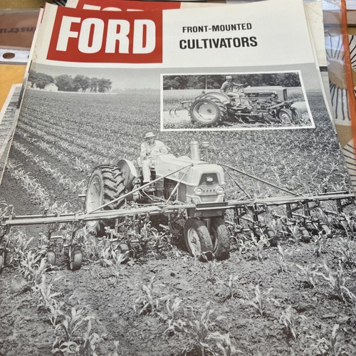 Ford 402 412 tractor - ford, front