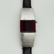 Vintage 1970s Women's Red LED