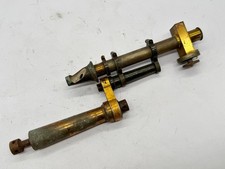 ANTIQUE BRASS OLD MICROSCOPE LENS VIEWER MAGNIFYER TOOL