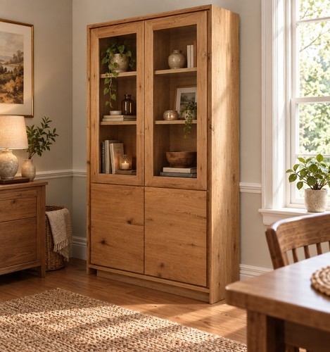 Ercol style solid - , oak