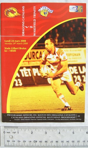 2008 programme dragons - programme,