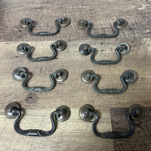 Lot vintage brass - 8,