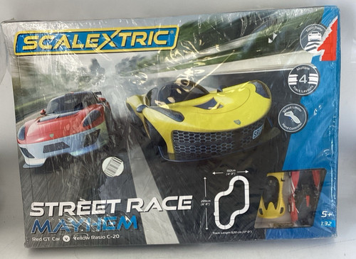 Scalextric street race mayhem - race,