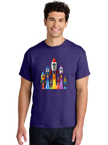 Rocket fleet mens graphic - mens,