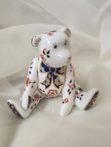 Royal crown derby mini teddy - royal,