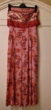 Zara Pink Floral Wide Leg Jumpsuit  Size M