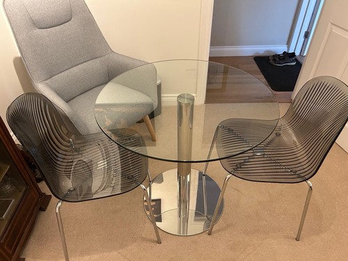 John lewis glass kitchen table - glass,