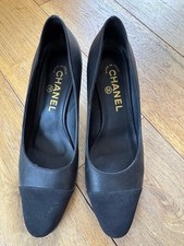 Chanel Black Pump Shoe Size 40