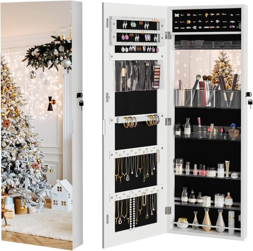 Dripex white jewelry organiser - white,