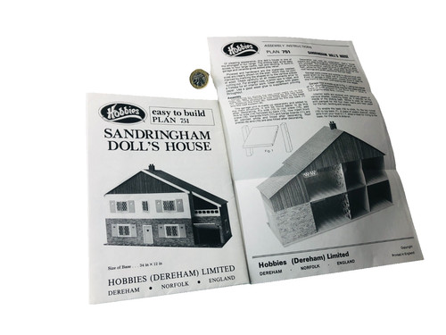Dolls house papers plan - papers,