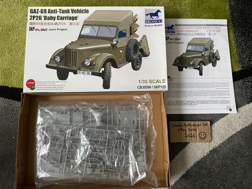 Bronco gaz anti tank - 1/35, gaz-69