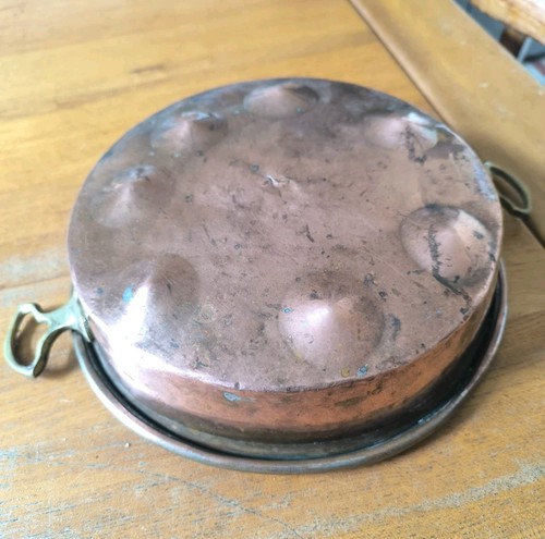 Former copper egg - former, cake