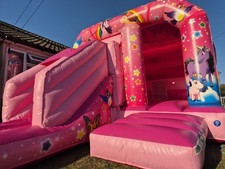 Commercial bouncy castle with