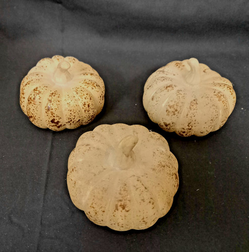 Studio pottery set gourds - 3,