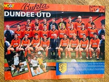 Hand Signed A3 Picture - Dundee United FC 1992/93 season - 19 signatures