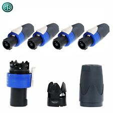 4 x Neutrik NL4FX Speakon 4