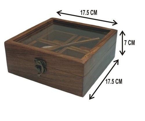 Luxury wooden spice - box, 4