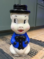 CONCRETE 15" PORKY THE PIG