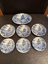 Antique Miniature blue and