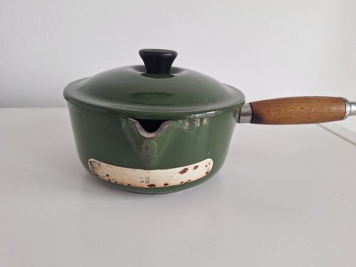 Vintage creuset green pan - le,