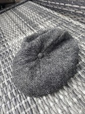 Harris tweed black grey - tweed,