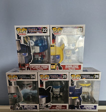 Funko Pop! Retro Toys Transformers - Complete Set #22 #23 #24 #25 #26