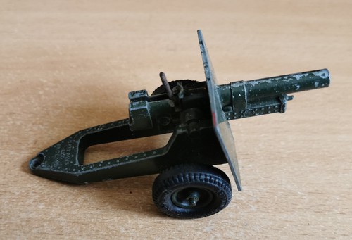 Britains metal field gun pat - britains,