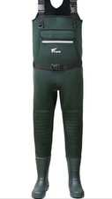 8fans Fishing Chest Waders With Light UK  10, 11, 12