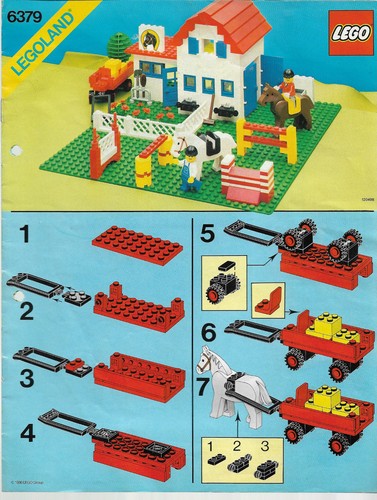 Genuine lego instructions 6379 - genuine,