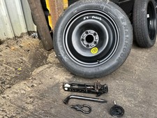 2009 FORD FOCUS 16" SPARE WHEEL 5 STUDS + JACK KIT TYRE SIZE 125/80R16