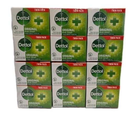 Dettol soap bars 100g 6x - x,