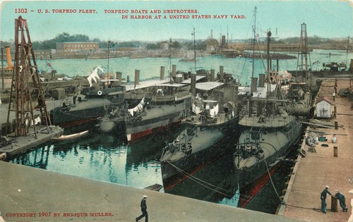 Mitchell postcard torpedo - postcard, us