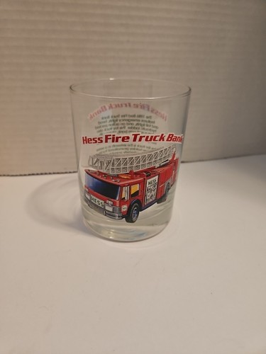 Hess fire truck bank - fire, vintage
