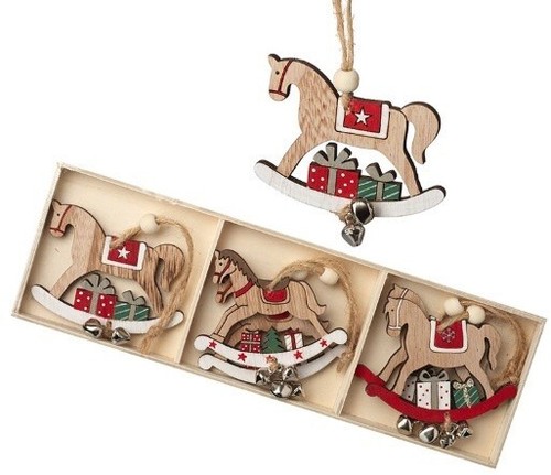 Rocking horse set 6 - rocking, of