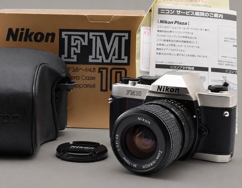 Nikon fm10 slr film camera - nikon, w/