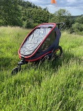 Hamax Outback One Bike Trailer and Running Buggy - Res/Grey