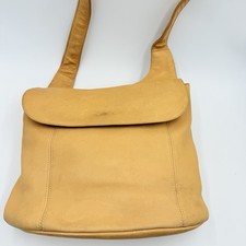 tignanello leather beige Shoulder Handbag 