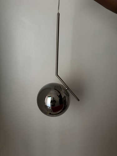 Tom dixon globe satin - globe, silver