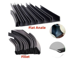 Black Solid New Rubber U