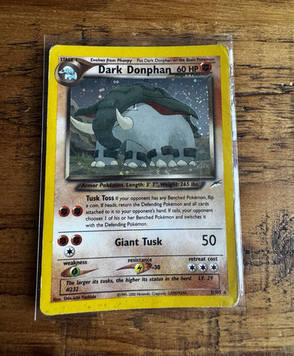 Wotc dark donphan 105 neo - wotc,