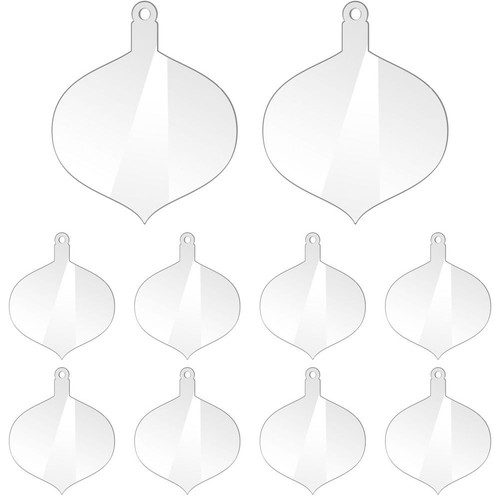 Transparent acrylic christmas - transparent,