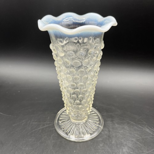 Anchor hocking hobnail vase - hocking,