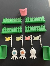 My Little Pony Stable Accessories 1980s Flags Vintage