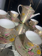 Rare Vintage Aynsley B380 Gold