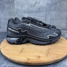Salomon XT-Slate Shoes Womens Size 8 Black Asphalt Trail Running Outdoor 475756