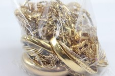 Gold Tone Jewellery Bangle Necklaces Gate Bracelet x 25