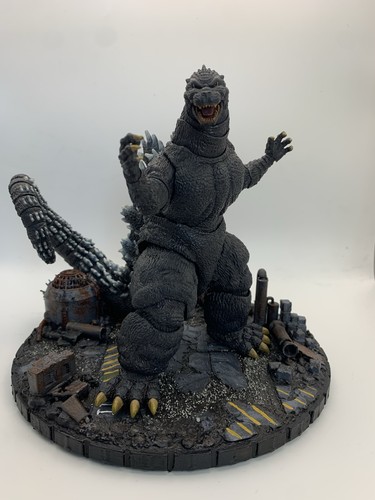 Godzilla industrial ruins - godzilla,