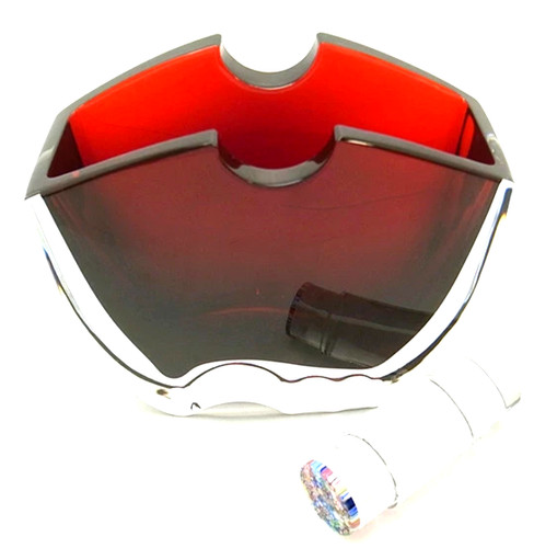Baccarat oceanie red - red, mosaic
